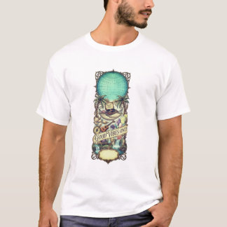T-Shirt Graphique à Emblème Orné Mystique – Vintag