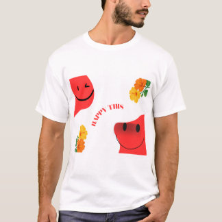 T-shirt graphique à motifs mignons et fantaisistes