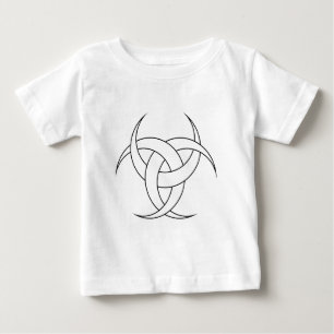 T-Shirt Graphique à Nœud Tribal pour Bébé