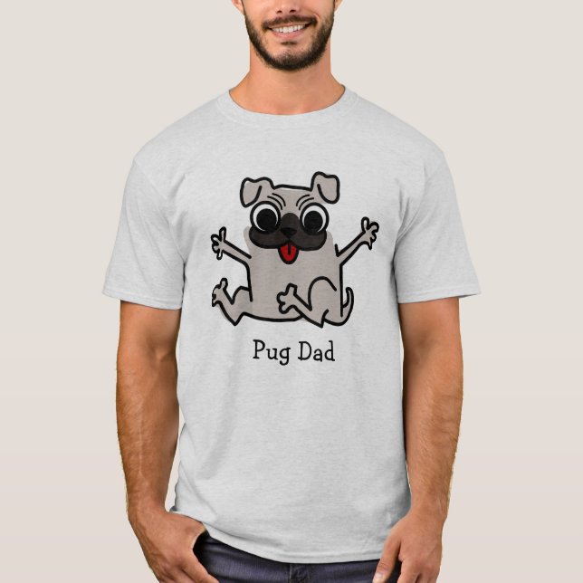 T-shirt Graphique adorable de bande dessinée de papa de (Devant)