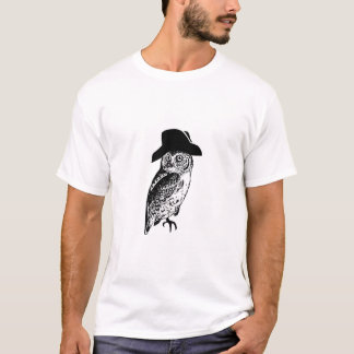 T-shirt Graphique aliéné de hibou