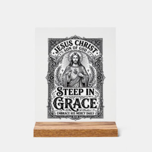 T-shirt graphique amateur de thé Jésus chrétien