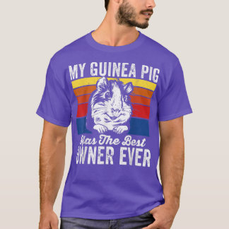 T-shirt Graphique Amusant De Cochon De Guinée Drôle Pour L