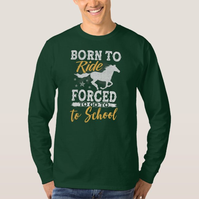 T-shirt Graphique amusant de l'amoureux du cheval pour les (Devant)