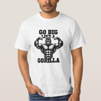 T-shirt Graphique amusant et majestueux Gorilla Lover