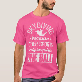 T-shirt Graphique Amusant Parachutant Pour Les Femmes Et L