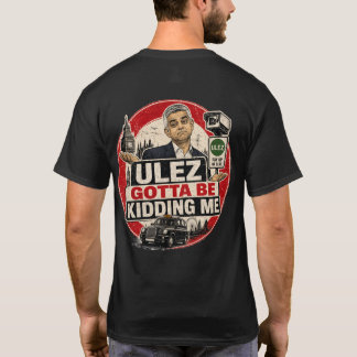 T-Shirt Graphique Anti ULEZ Sadiq Khan Streetwear