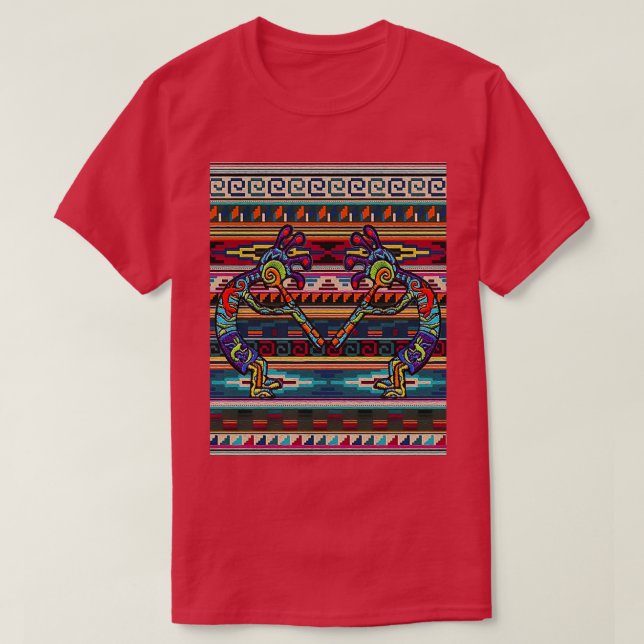 T-shirt Graphique artistique Kokopelli  (Design devant)