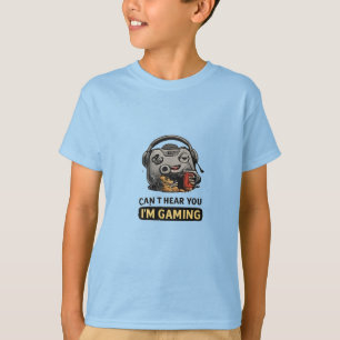 T-shirt graphique avec humour bizarre mignon