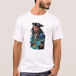 t-shirt graphique aventure pirarte