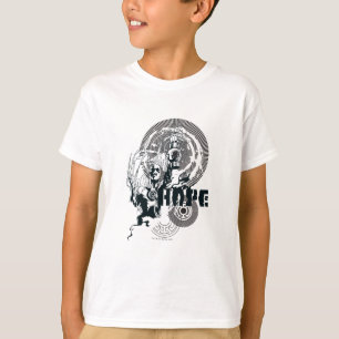 T-shirt Graphique bleu 4 de lanterne