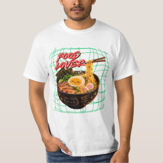 T-Shirt Graphique Bol de Ramen Nouilles