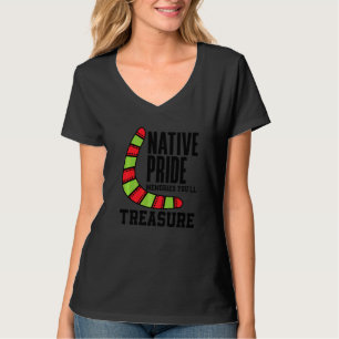 T-shirt Graphique Boomerang Joueur de Boomerang Lancer de