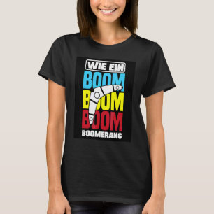 T-shirt Graphique Boomerang Joueur de Boomerang Lancer de