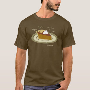 T-shirt Graphique circulaire de citrouille