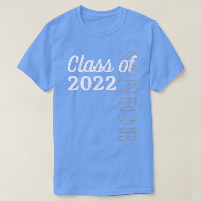 T-shirt Graphique Classe Supérieure De 2022 Funny Graduati (Design devant)