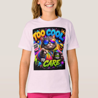 T-shirt graphique cool pour garçons et filles
