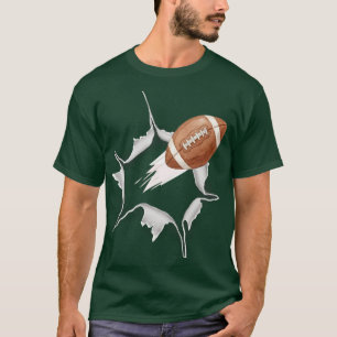 T-shirt Graphique d'action de football