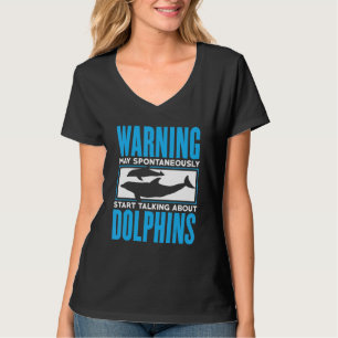 T-shirt Graphique Dauphin Pour Femmes Hommes Enfants Dauph