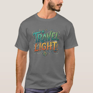 T-Shirt Graphique d'Aventure Minimaliste – Voyager