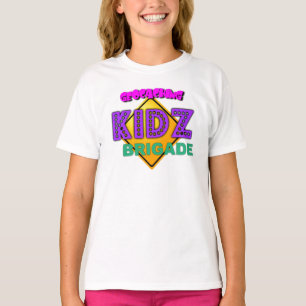 T-shirt Graphique de brigade de Geocaching Kidz des