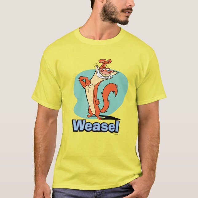 T-shirt Graphique de caractères de fidélité de Weasel (Devant)