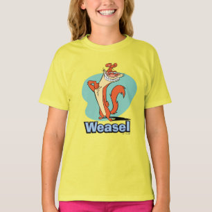 T-shirt Graphique de caractères de fidélité de Weasel