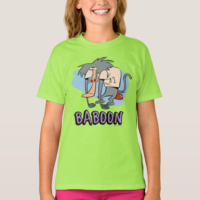 T-shirt Graphique de caractères I.R. Baboon (Devant)