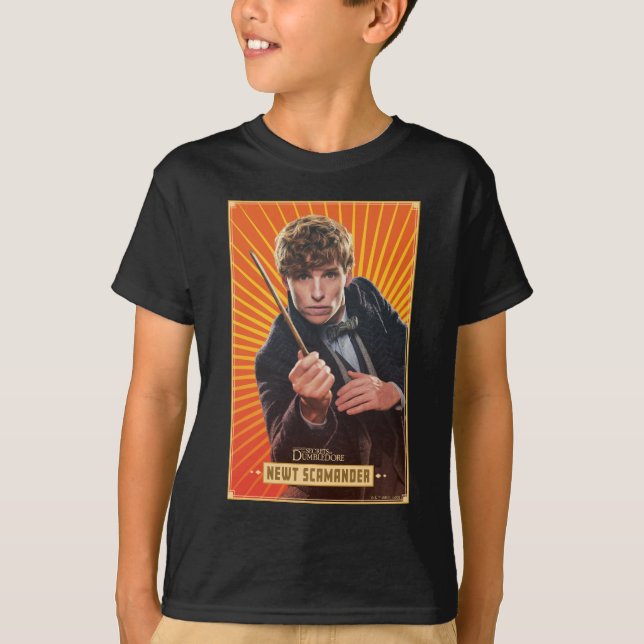 T-shirt Graphique de caractères Newt Scamander (Devant)