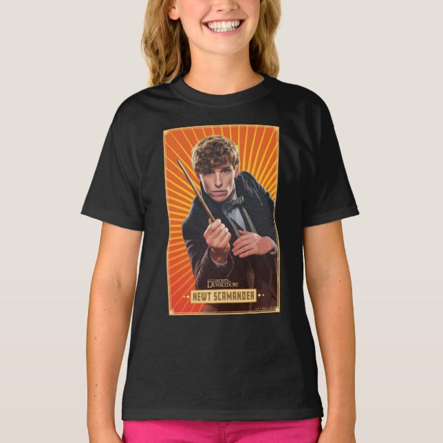 T-shirt Graphique de caractères Newt Scamander (Devant)