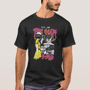 T-shirt Graphique de cicatrice colorée Uzumaki