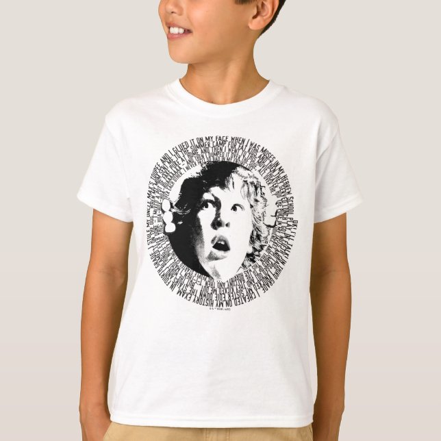 T-shirt Graphique de confession des Goonies Chunk (Devant)