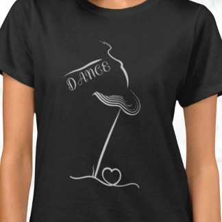 T-shirt Graphique de danse artistique