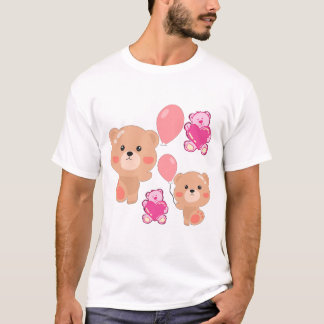 T-shirt graphique de dessin animé drôle pour homme