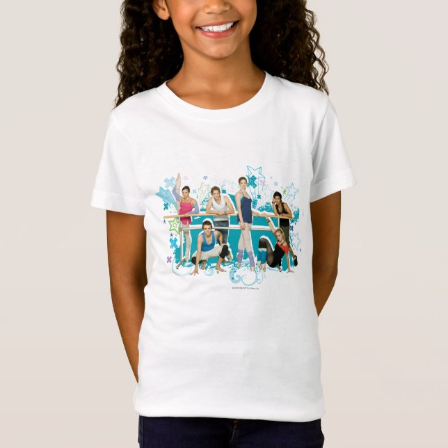 T-Shirt Graphique de fonte d'académie de danse (Devant)