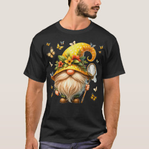 T-shirt Graphique De Gnome Fleur De Printemps Pour Gardene