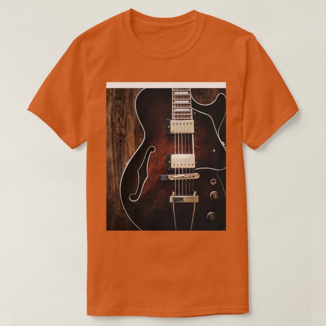 T-shirt Graphique de guitare électrique (Design devant)