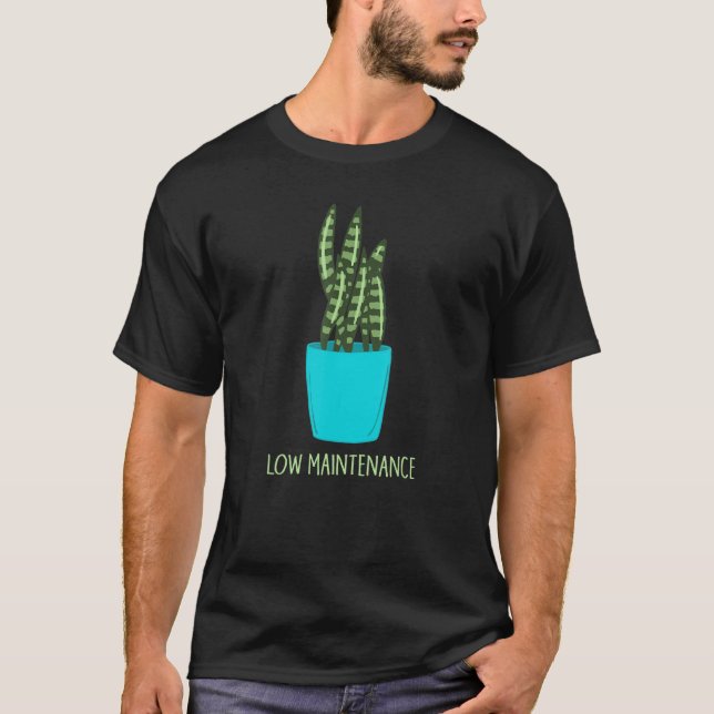 T-shirt Graphique de la Plante de serpent à faible mainten (Devant)