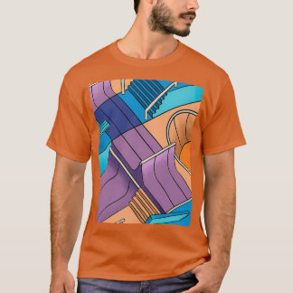 T-shirt Graphique de la taille du patinage