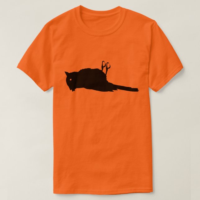 T-shirt Graphique de la tuerie d'oiseaux morts (Design devant)