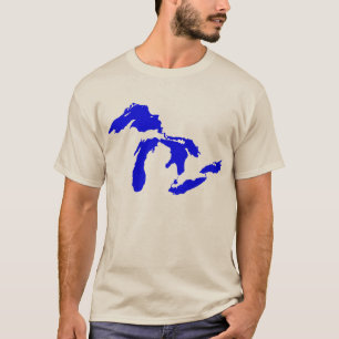 T-shirt Graphique de logo de Great Lakes des hommes