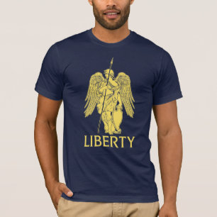T-shirt graphique de Madame Liberty (Libertas)