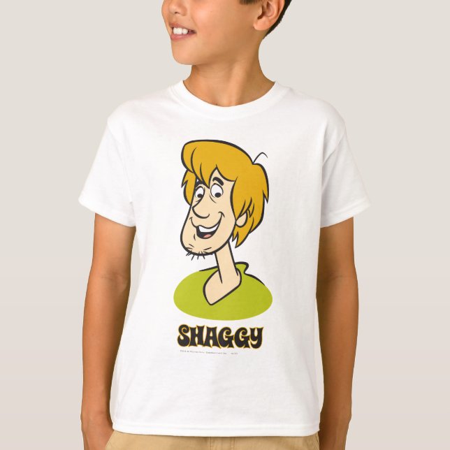 T-shirt Graphique de nom de schaggy (Devant)