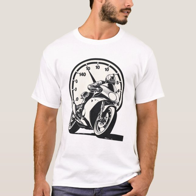 T-shirt Graphique de numérotation rapide  (Devant)
