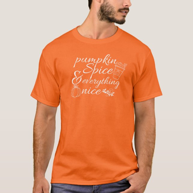 T-shirt Graphique de patchs Citrouille mignon (Devant)