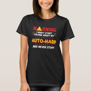 T-shirt Graphique de plaisanterie du lecteur Autoharp