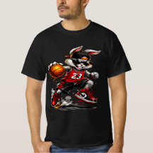 T-Shirt Graphique de Style Street Basket-ball Lapi