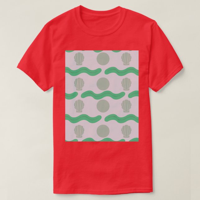 T-shirt Graphique de Surf des algues (Design devant)