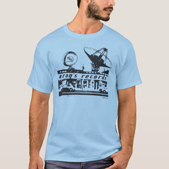 T-shirt Graphique de transmission de la banque de disques  (Devant)