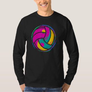 T-shirt Graphique de volley-ball dans Yang Volleyball Girl